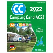 Kempový atlas ACSi CampingCard v německém jazyce pro letošní rok