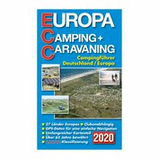 Kempový atlas ECC Campingführer Europa v německém jazyce pro letošní rok