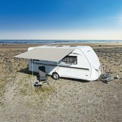 Jednoduchá sluneční střecha Frankana Zelt Playa 400 x 240cm šedá 2016