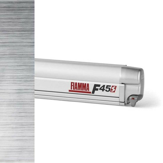 Markýza na stěnu karavanu Fiamma F45 S 450 plášť titanium plátno Royal Grey 431 x 250 cm 29,5 kg