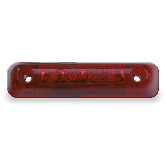 Obrysové světlo LED červené Jokon S24-2/12V  6,5 x 1,6 x 1,6cm