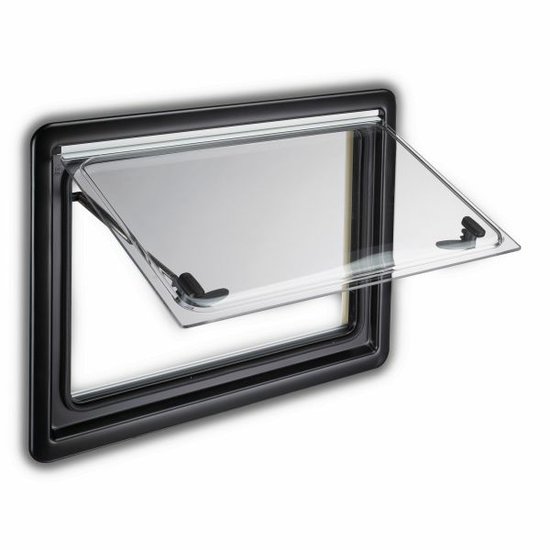 Náhradní sklo pro výklopné okno Dometic S4 a S5 šedé 745x531 kód AGS50700X0500