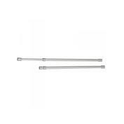 Rozpěrná tyč pro lednice a skříňky Barkeeper 26 - 44 cm stříbrná metalická 2 kusy