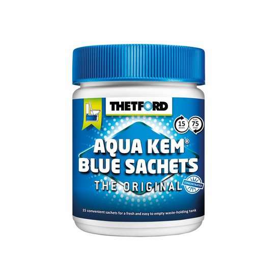 Rozkladová chemie WC Thetford Aqua Kem Blue Sachets