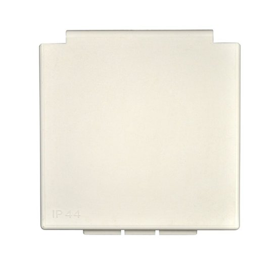 Náhradní kryt zásuvky x CEE 10 x 10 x 0,5 cm bílý