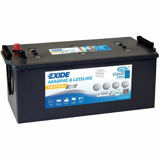 Trakční gelová baterie Exide ES2400 210Ah 518 x 238 x 274 mm 67