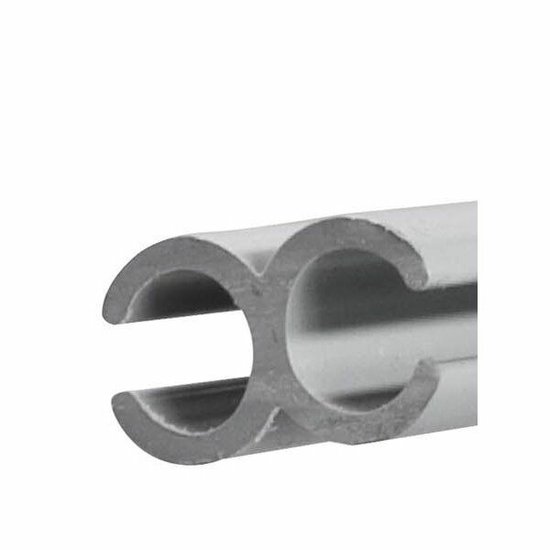 Propojovací plastový profil x 250 cm šedý