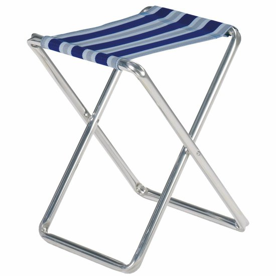 Skládací kempingová židlička Crespo do 90kg modro šedá