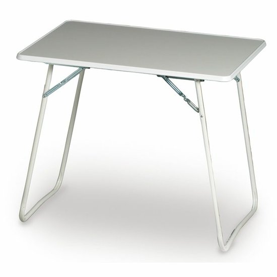Skládací kempingový stolek Best Chiemsee 60 x 80 bílý 7,2kg