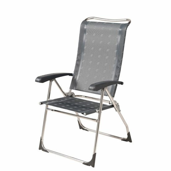Kempingová židle Dukdalf Aspen Design antracit 0677 do 100kg