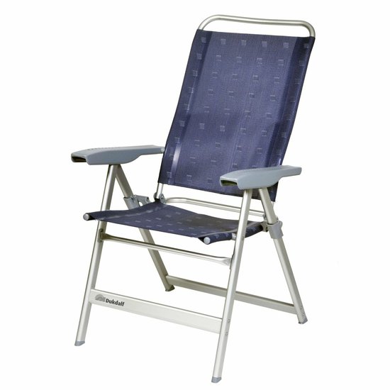 Kempingová skládací židle Dukdalf DYNAMIC Standard blau 4611 do 140kg