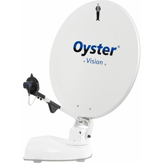 Automatická satelitní anténa TenHaaft Oyster Vision 85 Twin pro jakýkoliv reciever
