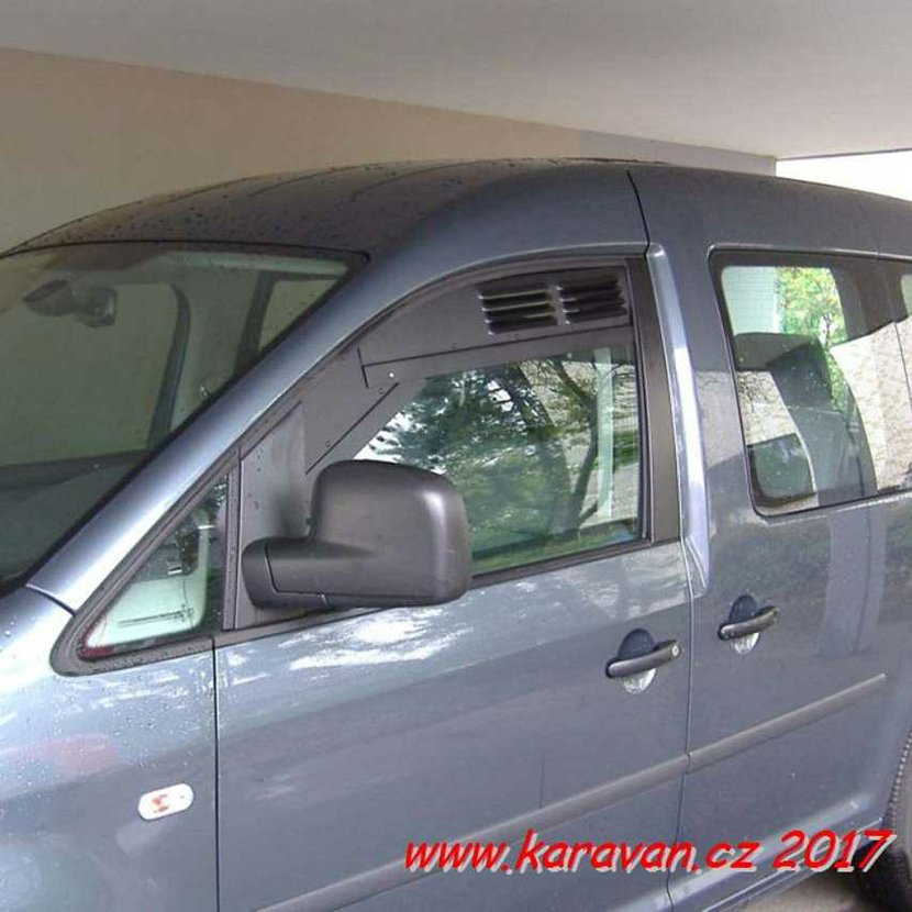 Mřížky stahovacího okna předních dveří Carbest VW Caddy od