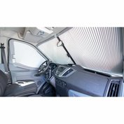 Plizovaná roleta na přední okno Remis REMIfront IV pro Ford Transit od 05/2014 světle šedé